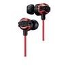 JVC XX Series Earphones Canal Remote Control Red HA-FX33XM-R Type/With