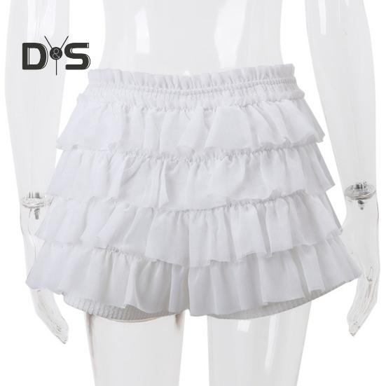 Женский сексуальный комплект из двух мини-юбок с низкой талией, многоуровневая юбка с оборками, короткий расклешенный топ с длинными рукавами и завязками, комплект для вечеринки и клуба