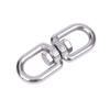 1Pcs 304 Stainless Steel 8 Ring Hook 4mm 5mm 6mm 8mm Marine Anchor Swivel New Carabiner Clasp