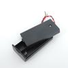 2AA 2XAA 3V Black Battery Storage Case Box Holder Connector ON/OFF Switch With Lead Wire