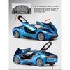 Миниатюры 1/32 BMW I8 Super Sport Car High Simulation Diecast Alloy Model Car Sound & Light Pull Back Collection Kids Toy Gift