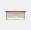 [Pre-Owned] Sylvie Gold Buckle Striped Web Leather Mini Tote Shoulder Crossbody Bag - Very Good #18NBE97