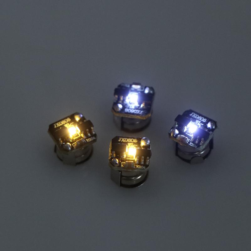 2 шт. Светодиодный свет Микроволновый магнитный переключатель управления Осветительный чип Анимация Сделай сам плюс Световая модель Игрушка Беспроводная лампа