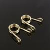 Gold Silver 3.5  Chrome Custom Torsion Solo Seat Springs For Chopper Bobber Motorcycle