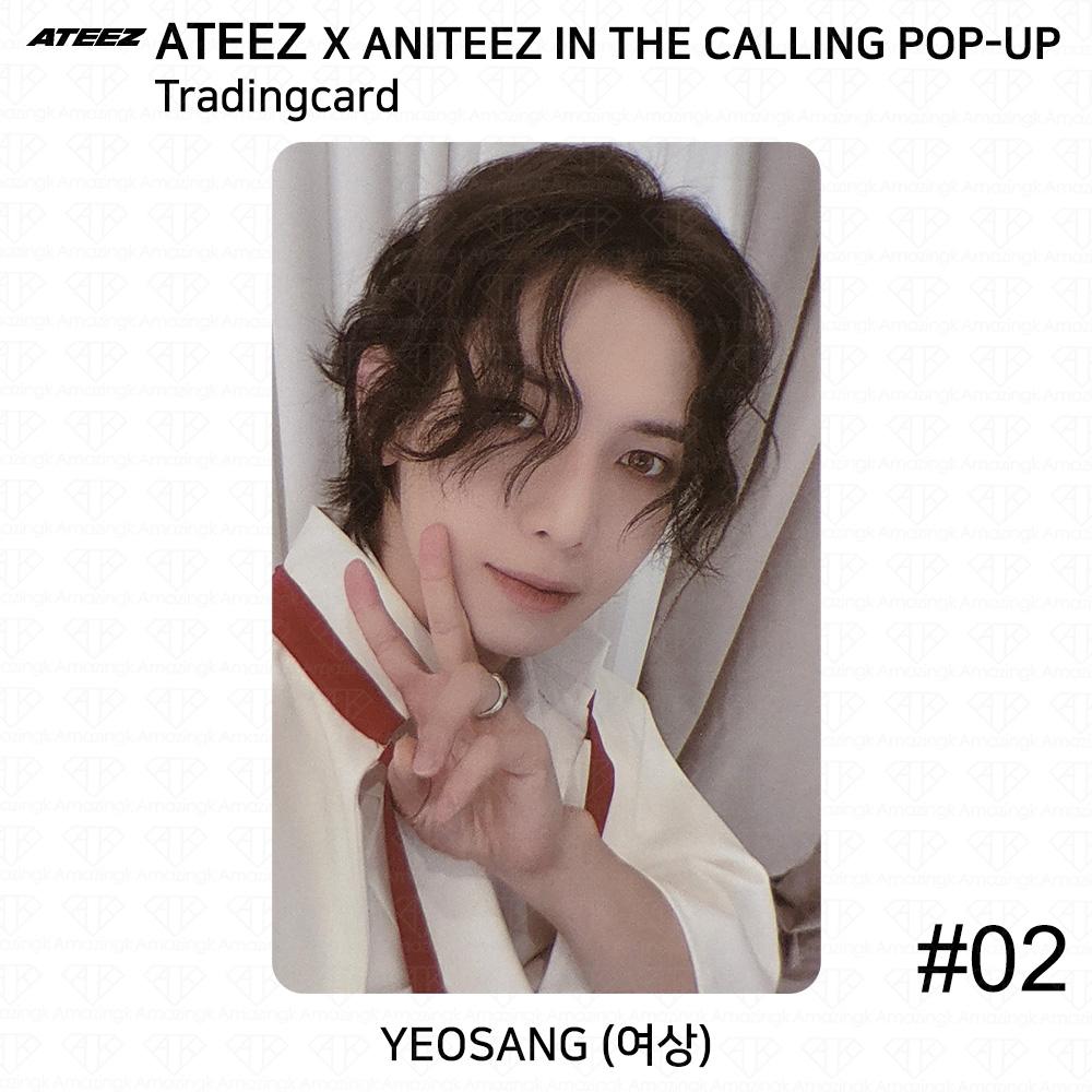 ATEEZ X ANITEEZ В ЗОВЕ ПОП-АП MD Торговая карточка Юнит KPOP K-POP Сонхва