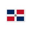 Aimant Drapeau République Dominicaine - Multicolore - 8 Cm - 50 Pièces - Résine Synthétique - Mixte