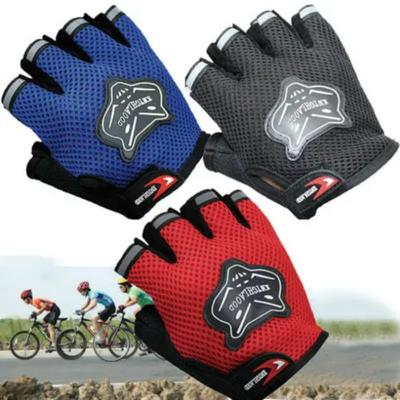 Pudcoco Hot Adults Bike Half Fingers Велосипедные сетчатые перчатки Велосипедные спортивные короткие перчатки