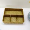 Handmade Bamboo Storage Box Closet Organizer Clothing Organization System Drawer Organizers Cabinet Pants Storage Organizer