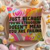 Fun inspirational quotes Cushion Cover Natural Linen Organic Fabric DoubleSided Printing Sofa Home Decor Gift Pillow Cover
