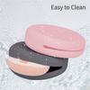 Силиконовый держатель для спонжа для макияжа, вентилируемый контейнер для хранения, пылезащитный органайзер для бьюти-блендера, косметических кистей, дорожный контейнер для пуховки