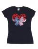 Womens/Ladies Lilo & Stitch Hearts Cotton T-Shirt