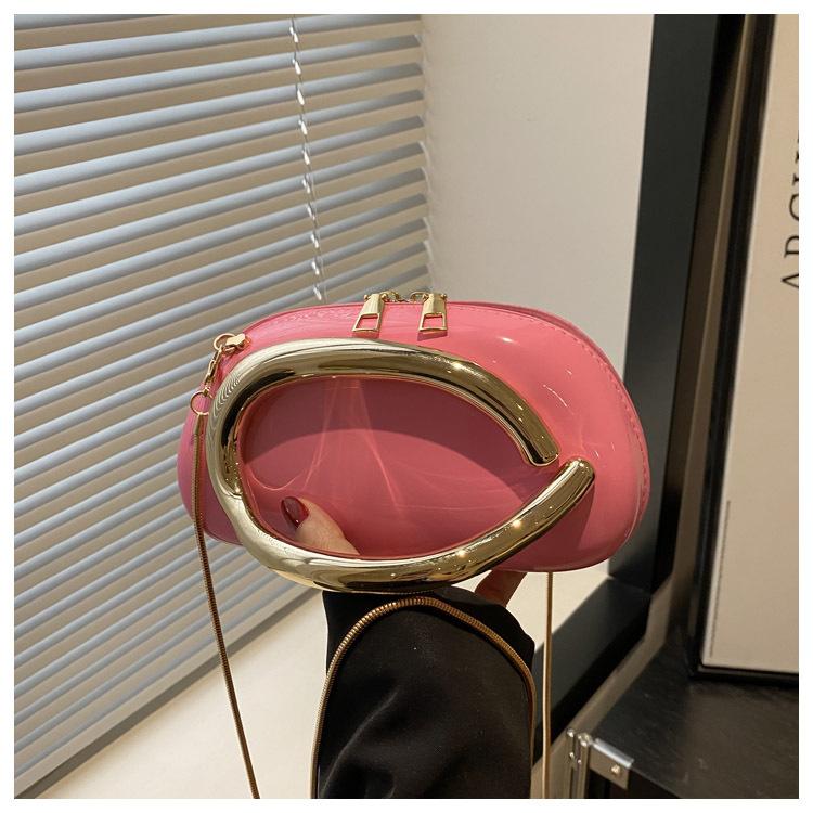 Дизайн Столкновение Цветов Личность Темперамент Мода Цепочка Кроссбоди На Плечо Маленькая Квадратная Женская Сумка