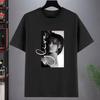 Star Ayliva Printed Fan Spring/Summer Top Casual Fashion Men's and Women's T-Shirts Cotton Short Sleeves T-Shirt