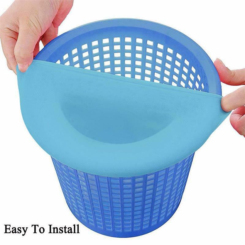 30 Swimming Pool Skimmer Basket Pool Filter Fine Mesh Socks Cotton Mesh