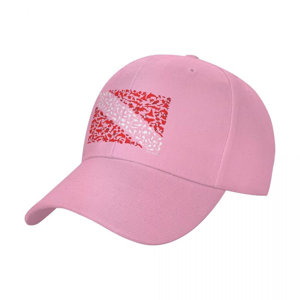 Бейсбольная кепка с флагом для дайвинга и дайвинга, унисекс, шляпа для папы, модная шляпа Snapback с принтом, спортивная шляпа на открытом воздухе с сэндвич-полями
