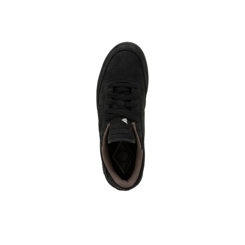 Reebok Club C 85 Vintage Однотонные Атмосферные Простые Кеды Унисекс Кроссовки Черный 100228109