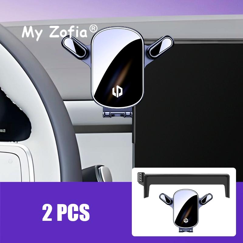 For Leapmotor B10 2025 2026 Car Mobile Phone Holder Automobile Navigation Central Display Screen Gravity Bracket Accessories