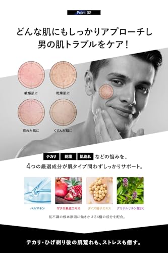EVERSKIN Лосьон для лица Мужской Гель после бритья Всё в одном Подарок 200 мл
