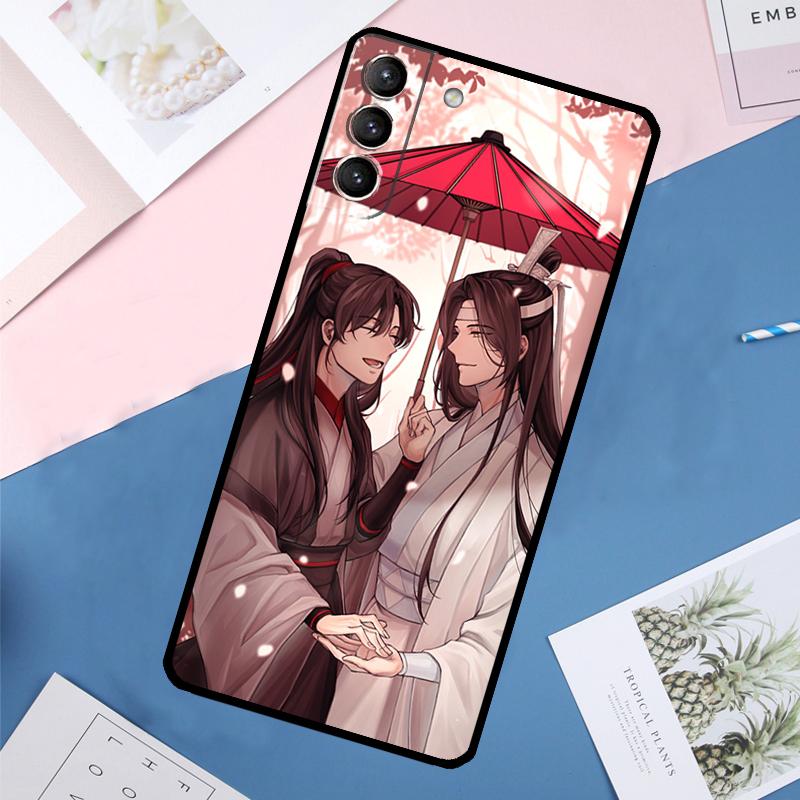 Чехол для Samsung Galaxy S25 Ultra S24 S23 S22 S21 Ultra S9 S10 Plus S23 FE S25 FE с рисунком из аниме «Магистр Демонического Укрощения» (Mo Dao Zu Shi)