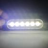 6SMD 12V24VTruck LED Постоянный предупреждающий свет Боковой габаритный фонарь Решетка Световая панель Автомобильный маячок Индикаторы Световая лампа Желтый дорожный светодиодный фонарь