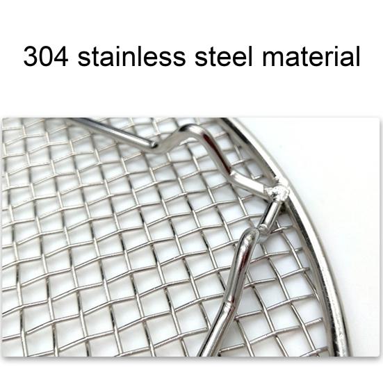 Надежная антикоррозийная сетка для барбекю из нержавеющей стали, эргономичная пищевая сетка для гриля для подарков