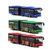 1:64 Scale 18cm Baby Pull Back Shuttle Bus Toy Kids Diecast Models Vehicle Toys