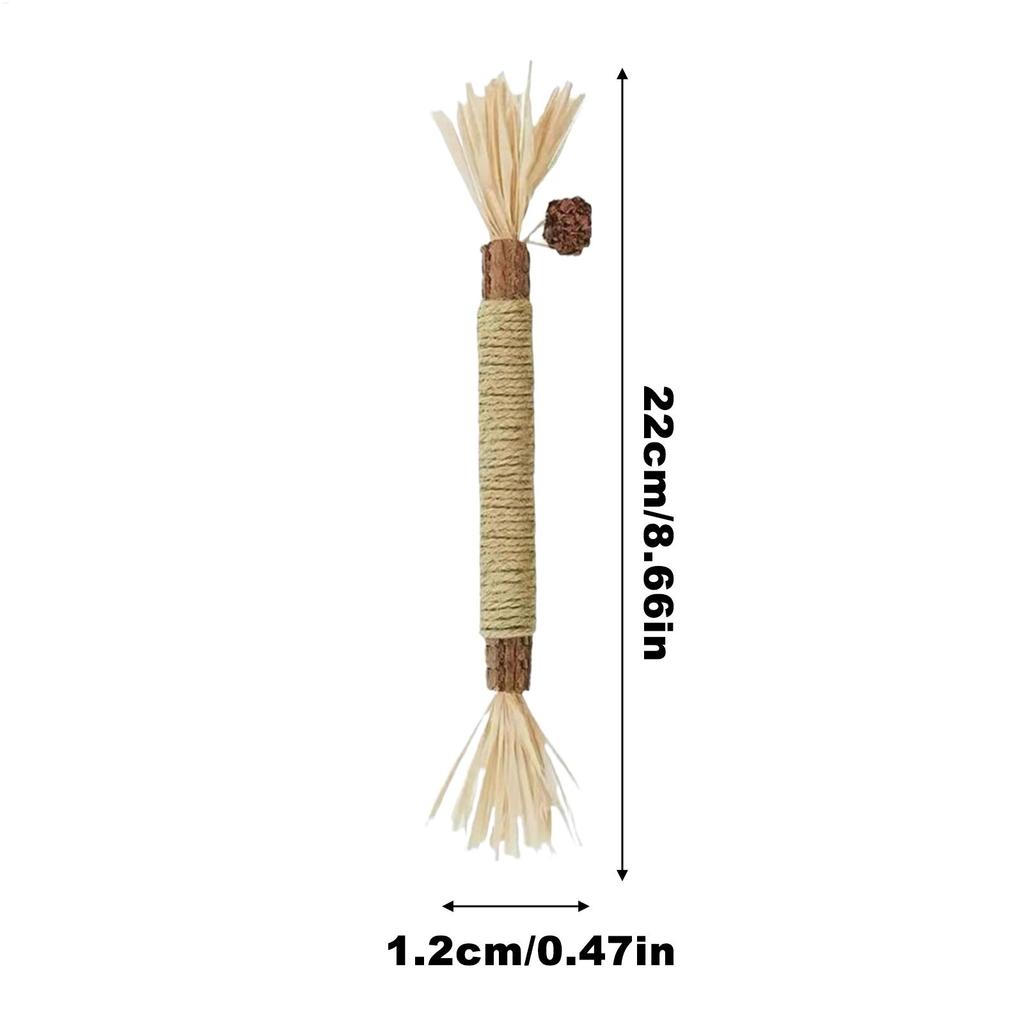 Палочки мататаби 5 штук Натуральные Жевательные Устойчивые к укусам Товары для питомцев Натуральные Палочки мататаби Игрушки для жевания кошек Товары для питомцев