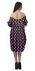 Moomaya Printed Poly Crepe Tunic Plus Size Womens Dresses Sleeveless Ladies