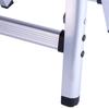 150KG E89417 2 Step Stool Ladder Anti Slip Safety Platform Ladder Maximum Load Aluminum Folding Ladder Maximum Load 28*27*34cm