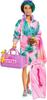 barbie Extra Fly Ken Doll with Travel Clothes Tropical Outfit with Boogie Board Duffel Bag Beach-Themed & Accessories, &