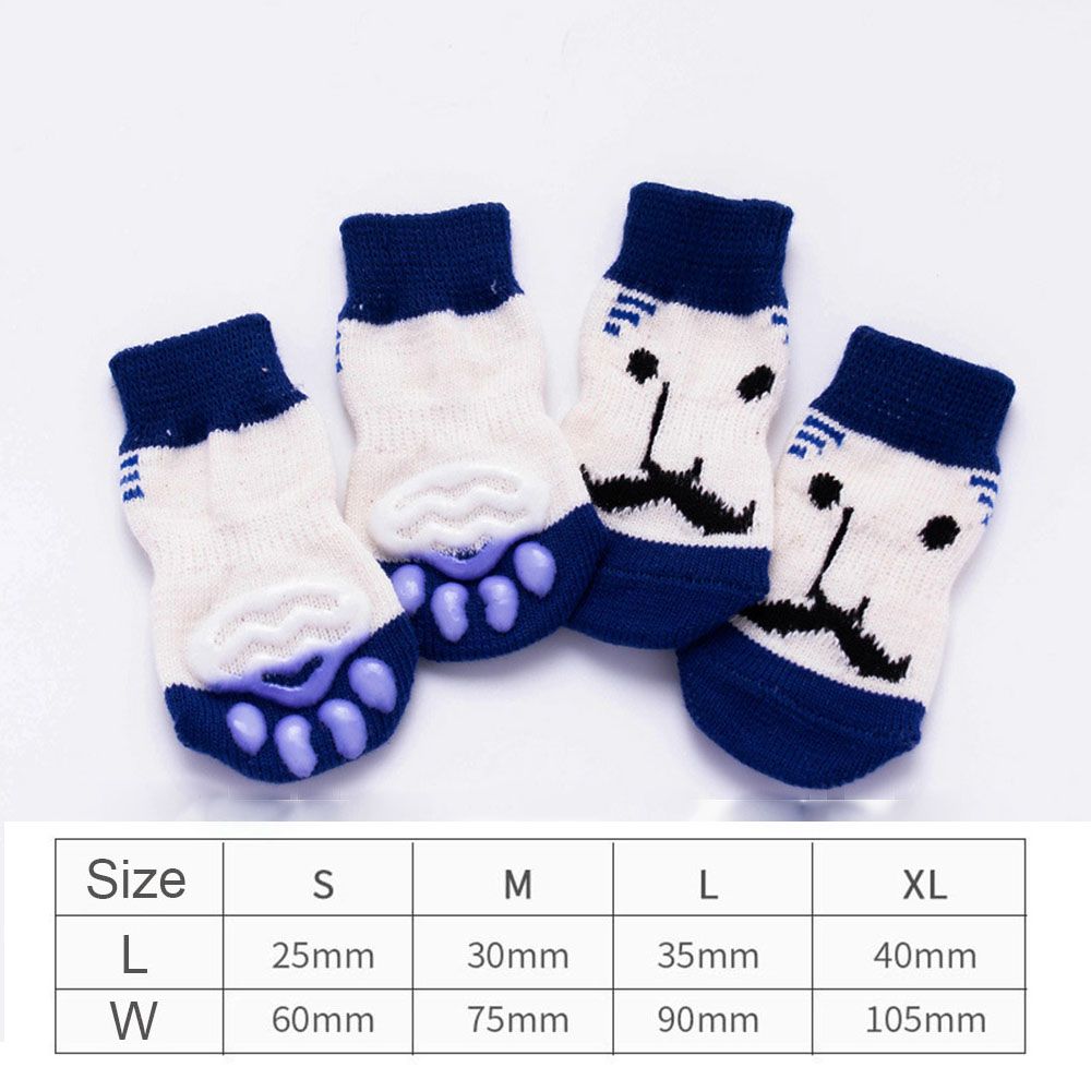 Зимние сапоги для собак чихуахуа с защитой от грязи и когтей, носки для собак, вязаные носки, аксессуары для кошек