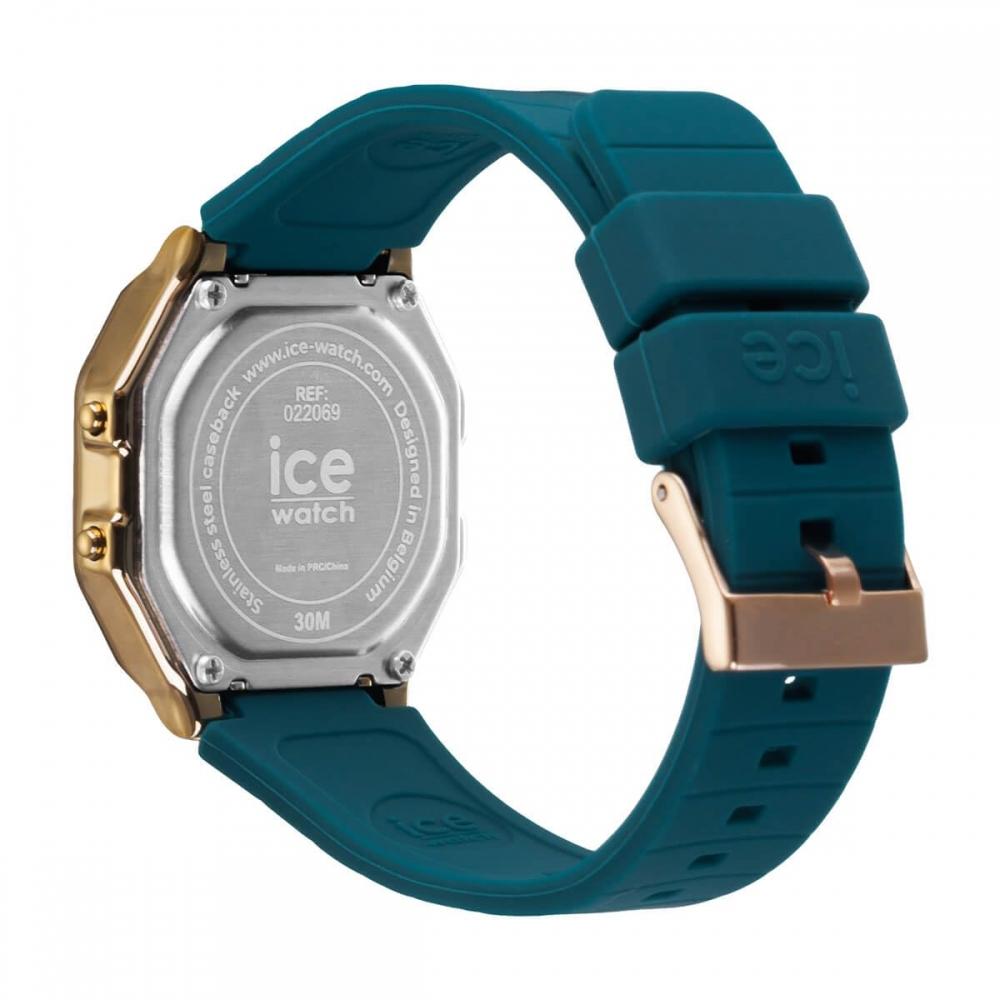 Authorized Distributor [Ice Watch] Ice Watch Digital Ladies 022069 ICE Digit Verdigris Small