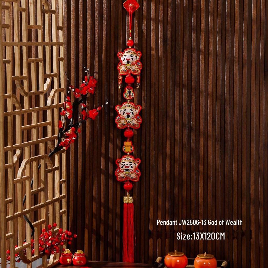 2025 Snake Year Blessing Pendants: New Year and Spring Festival Decorations for Wealth and Prosperity