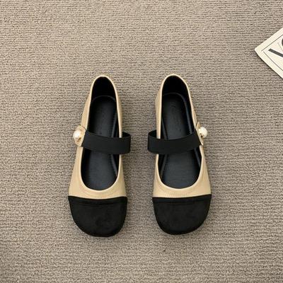 Мода 2024 Лето Новая мода Pearl Дизайнерские туфли на плоской подошве Женская мода для прогулок на открытом воздухе Повседневные туфли для ежедневного шопинга Женские туфли 35-40