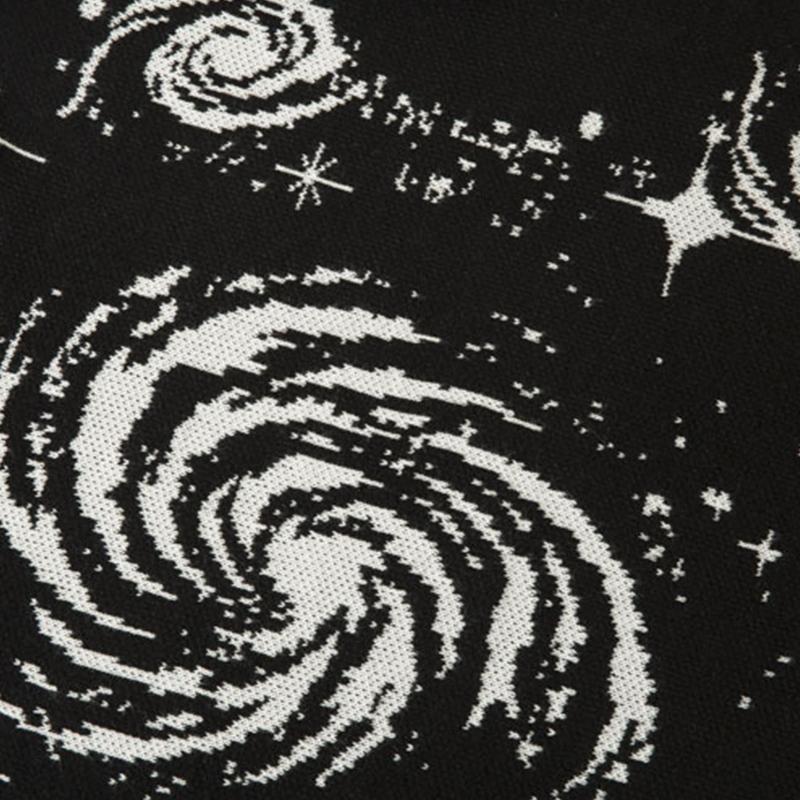 Осенние и зимние европейские и американские свитера Y2k, винтажные плиссированные свободные свитера со спиральным принтом