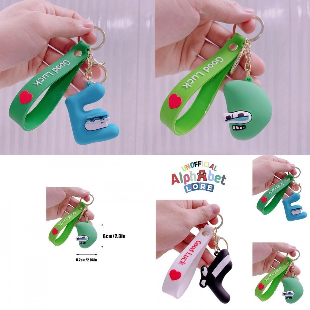 Alphabet Lore Keychain Kids Xmas Gifts Bag Pendant Doll