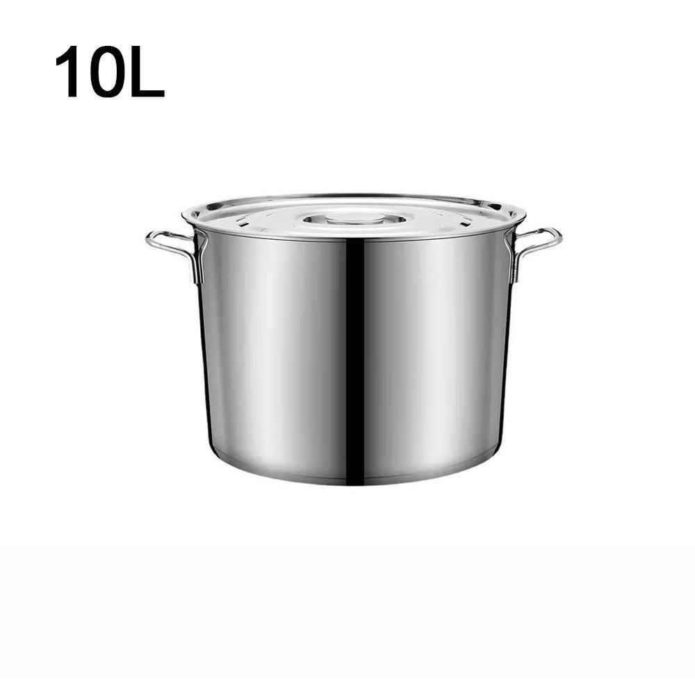 Кастрюля для тушения из нержавеющей стали 304, большая емкость, масляный бак, новая кастрюля, ресторан