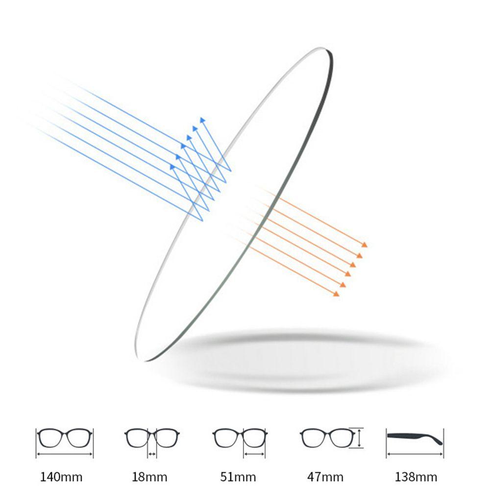 Frame Eyeglasses Big Frame Anti Blue Light Glasses Computer Goggles Anti-radiation Office Glasses