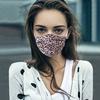 Взрослые женщины леопардовый моющийся Safet Haze маска для лица