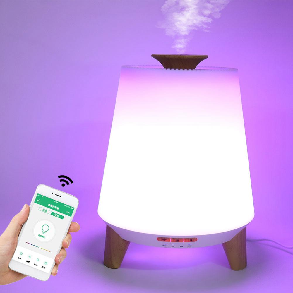 Умный Ультразвуковой Диффузор-Увлажнитель Эфирных Масел с Wi-Fi и Ночником