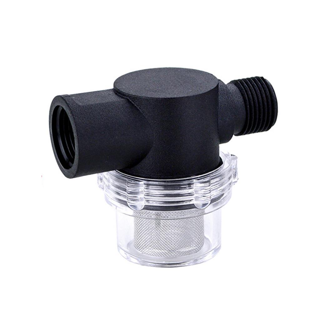 2шт 1/2-дюймовый фильтр для водяного насоса с накручивающейся трубой Npsm на входе/выходе с сетчатым фильтром из нержавеющей стали 50 ячеек для морского автофургона