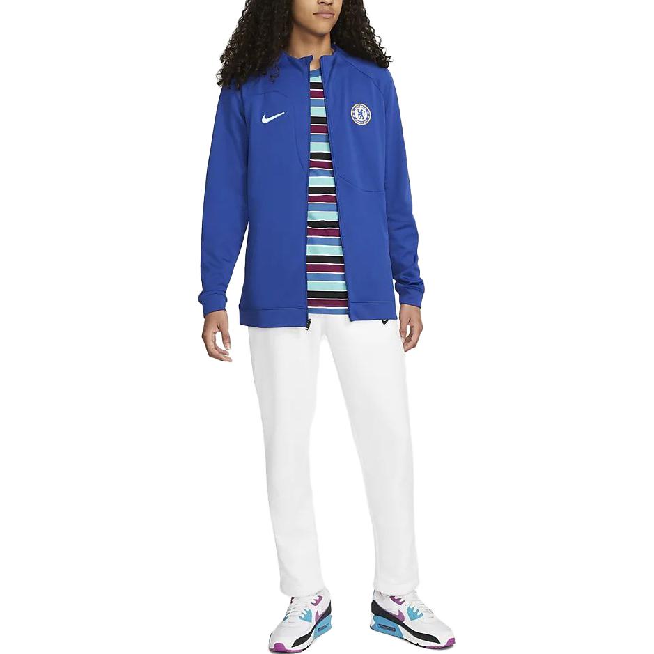 Nike Мужские синие футбольные майки умеренного прямого кроя DM2906-495
