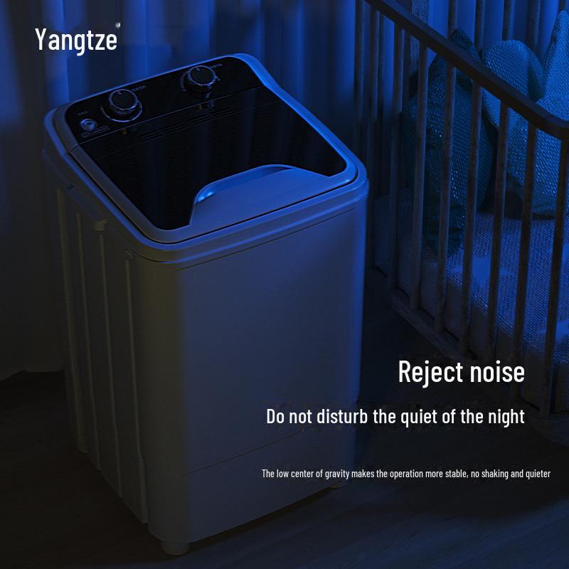 Полуавтоматическая мини-стиральная машина большой емкости для использования в общежитии