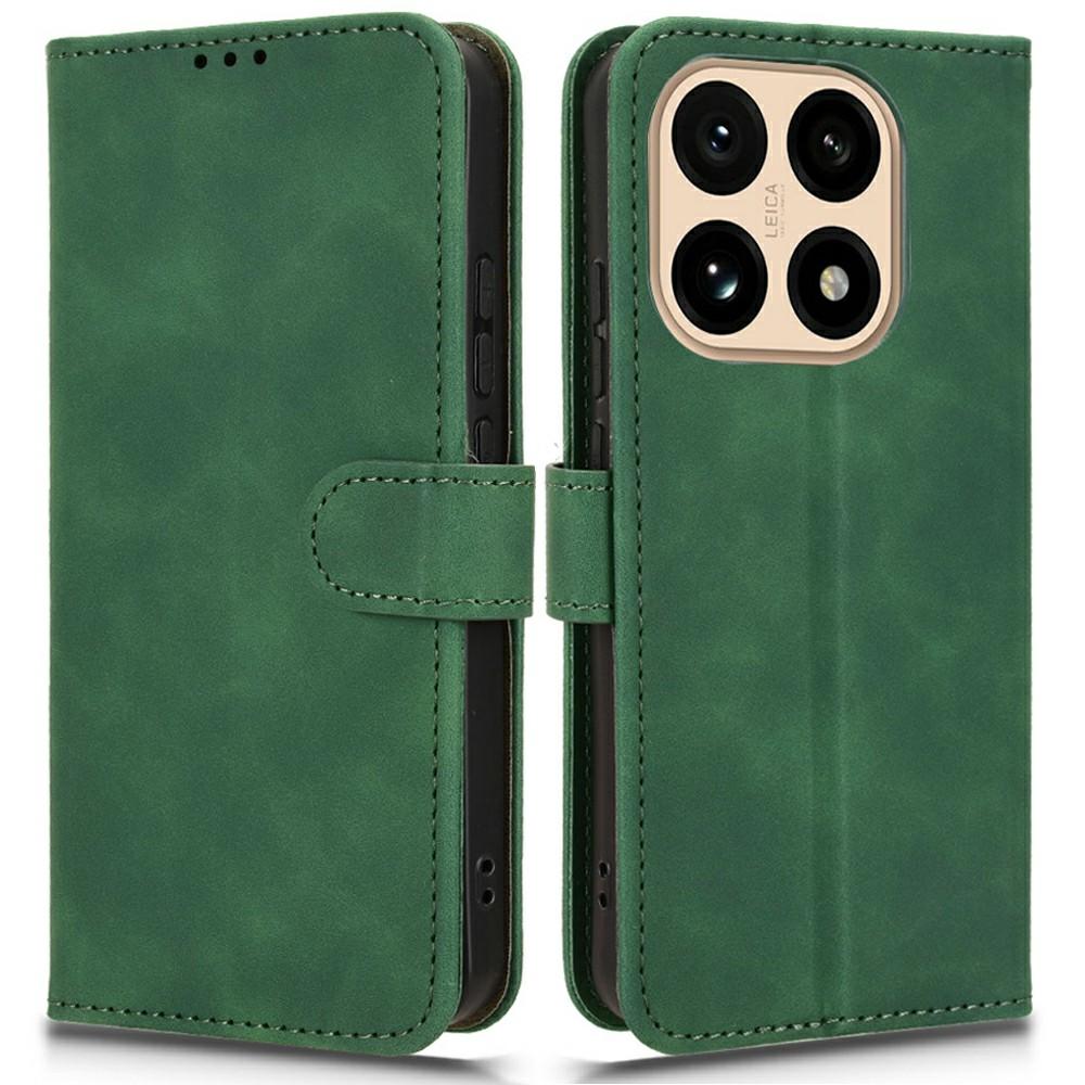 Для Xiaomi 15T Кожаный чехол с ощущением кожи Противоударный Чехол-книжка с кошельком