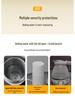 Portable Stainless Steel Rapid Boil Travel Kettle with Anti-Dry-Burn