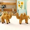 30Cm Simulation Standing Camel Plush Toys Soft Stuffed Steric Camel Toys For Children Creative Decor For Bookcase/Car Funny Gift