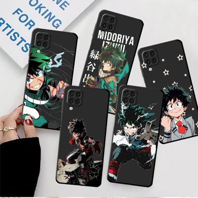 Черный чехол в стиле аниме «My Hero Academy» для Huawei P30 Lite P50 Pro P20 Lite P10 P30 Pro P40 Lite EP Smart Z P10 Lite, сумка
