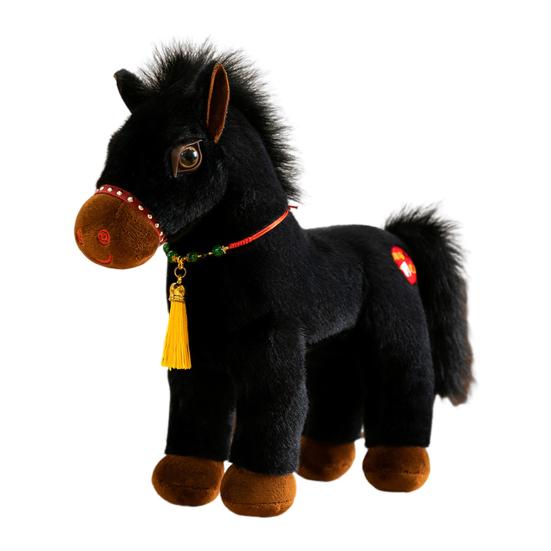 Кукла Лошадь Мягкая Ткань Ручная Работа Наполнитель ПП Хлопок Мягкая Игрушка Кукла Взрослые Дети Лошадь