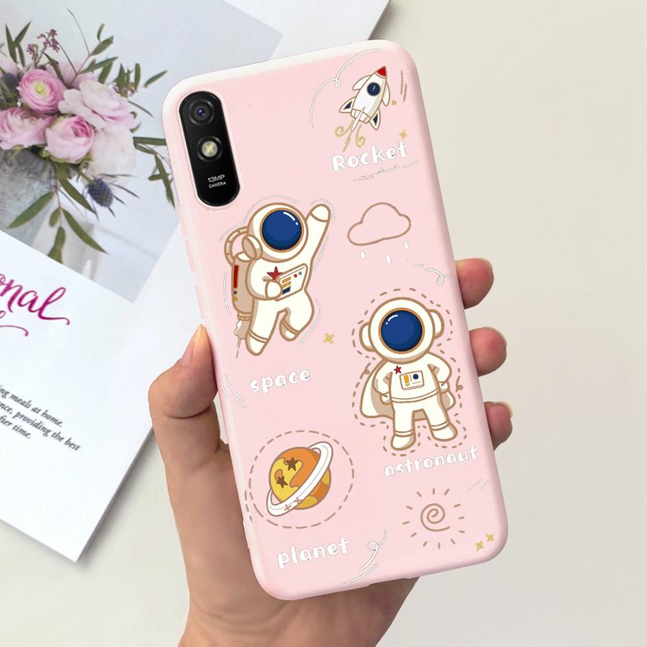 Для Xiaomi Redmi 9A Чехол Redmi 9AT Покрытие Модный Пейзаж Луна Мягкий Силикон Тонкий Funda Для Xiaomi Redmi 9i Redmi9i Спорт Coque