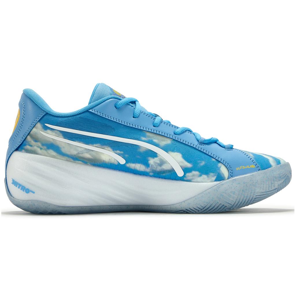 Dennis Schröder X Puma All-Pro Nitro Clouds Unisex Sneakers Blue Team-Light-Blue White 311358-01